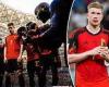 sport news Kevin De Bruyne looks isolated from his Belgium team-mates in images shared ... trends now