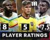sport news PLAYER RATINGS: Kalidou Koulibaly and Idrissa Gueye excel, but Piero Hincapie ... trends now