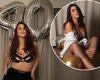 Tuesday 29 November 2022 01:15 PM Imogen Thomas strips down to her black cut-out bra as she marks her 40th ... trends now