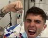 sport news Picture of Christian Pulisic celebrating from HOSPITAL surfaces as US star says ... trends now