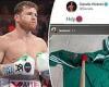 sport news Canelo Alvarez is left furious by a fake image of the Mexico shirt Lionel Messi ... trends now