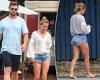 Elsa Pataky shows off her legs in a pair of TINY shorts during coffee date with ... trends now