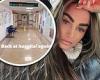 Katie Price sounds fed up as she tells fans she's 'back at hospital' trends now