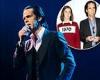 Nick Cave, 64, performs in Melbourne - seven months after the death of his ... trends now