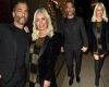 Denise Van Outen cosies up to new beau Jimmy Barba at Rosso Restaurant in ... trends now