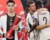 sport news Fans see funny side of dour Havertz with Man of the Match trophy after ... trends now