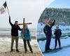 Missionary carrying a cross on his shoulder during 5,000-miles walk across ... trends now