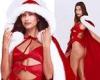 Hailey Bieber dons Christmas lingerie as she gets in holiday spirit for ... trends now