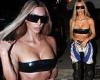 Kim Kardashian and the art of distraction: Just divorced star almost spills out ... trends now