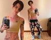 Ruby Rose shows off her tattooed and toned stomach trends now