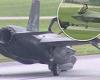 Moment $100M F-35 stealth fighter CRASHES into runway after undercarriage ... trends now