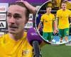 sport news Emotional moment shattered Socceroos star Jackson Irvine almost breaks down in ... trends now