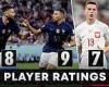 sport news PLAYER RATINGS: Kylian Mbappe took his World Cup tally to FIVE with another ... trends now