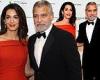 Amal Clooney looks ravishing in red at the Kennedy Center Honors alongside ... trends now