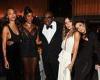 Victoria Beckham stuns in a plunging white gown with Naomi Campbell, Zoe ... trends now