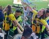 sport news Socceroos fan has to be restrained by security as he gets into the face of ... trends now