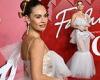 British Fashion Awards 2022: Lily James looks sensational in a silver gown ... trends now