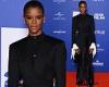 Letitia Wright stuns as she scoops the award for Best Joint Lead Performance at ... trends now