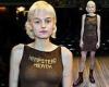 Emma Corrin wears a see-through brown dress to Orlando press night trends now