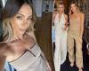 Nadia Bartel shows off her slender figure in cargo pants as she attends ... trends now