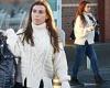 Coleen Rooney cuts a casual figure in a knitted jumper and skinny jeans while ... trends now