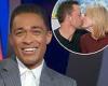 T.J. Holmes introduces lovebirds Amy Robach and husband Andrew Shue as ... trends now