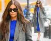 Catherine Zeta-Jones, 53, showcases her figure in a blue dress in NYC after GMA ... trends now