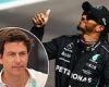 sport news Toto Wolff ABSOLUTELY expects Lewis Hamilton to renew his contract and STAY at ... trends now