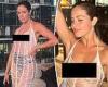 Would you wear this to your Christmas party? Aussie woman goes braless in a ... trends now