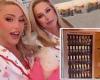 Paris Hilton shows off mother Kathy Hilton's holiday decorations including ... trends now