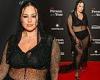 Ashley Graham rocks sheer dress on red carpet one year after welcoming twins trends now