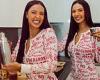 Maya Jama looks incredible in a figure hugging festive jumpsuit as she makes a ... trends now
