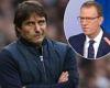 sport news Antonio Conte will quit Tottenham without the Champion League, says Robbie ... trends now