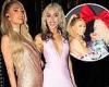 Paris Hilton dazzles in a sparkling pink dress from photos after surprise New ... trends now