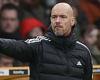 sport news Erik ten Hag admits Man United are in need of a striker to fill the void left ... trends now