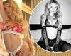 Lottie Moss sends temperatures soaring as she strips off into racy lingerie for ... trends now