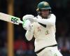 Live: Australia could declare with Usman Khawaja on 195 as it hunts 20 South ...