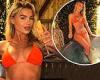 Love Island's Molly Smith sets pulses racing in skimpy orange string bikini trends now