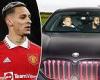 sport news Manchester United star Antony 'crashed his £100,000 BMW on a motorway on New ... trends now
