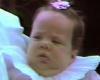 Khloe Kardashian as a baby at her christening in family home video trends now