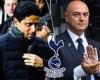 sport news Qatari chiefs 'plotting £1bn Tottenham investment' after PSG president ... trends now