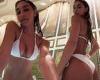 Chantel Jeffries flaunts her perky behind and almost spills out of her top in a ... trends now