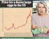 US egg prices more than double to national average of $3.59 trends now