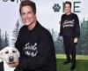 Rob Lowe steps out in a $1,400 Saint Laurent sweater at the Dog Gone premiere ... trends now