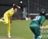 ODI live: Australia plays Pakistan in first of six-game limited-overs series