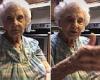 TikTok star grandma Nanny Faye, 98, goes viral for her VERY calm thoughts on ... trends now