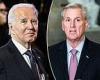 Biden and McCarthy face first major clash on raising debt limit trends now