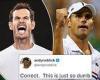 sport news Andy Roddick agrees with Andy Murray, as he moans to umpire after not being ... trends now
