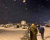 Big freeze causes chaos: Heavy snow closes Manchester Airport as brutal -7C ... trends now