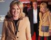 Anthea Turner looks in good spirits as she cosies up to fiancé Mark Armstrong ... trends now